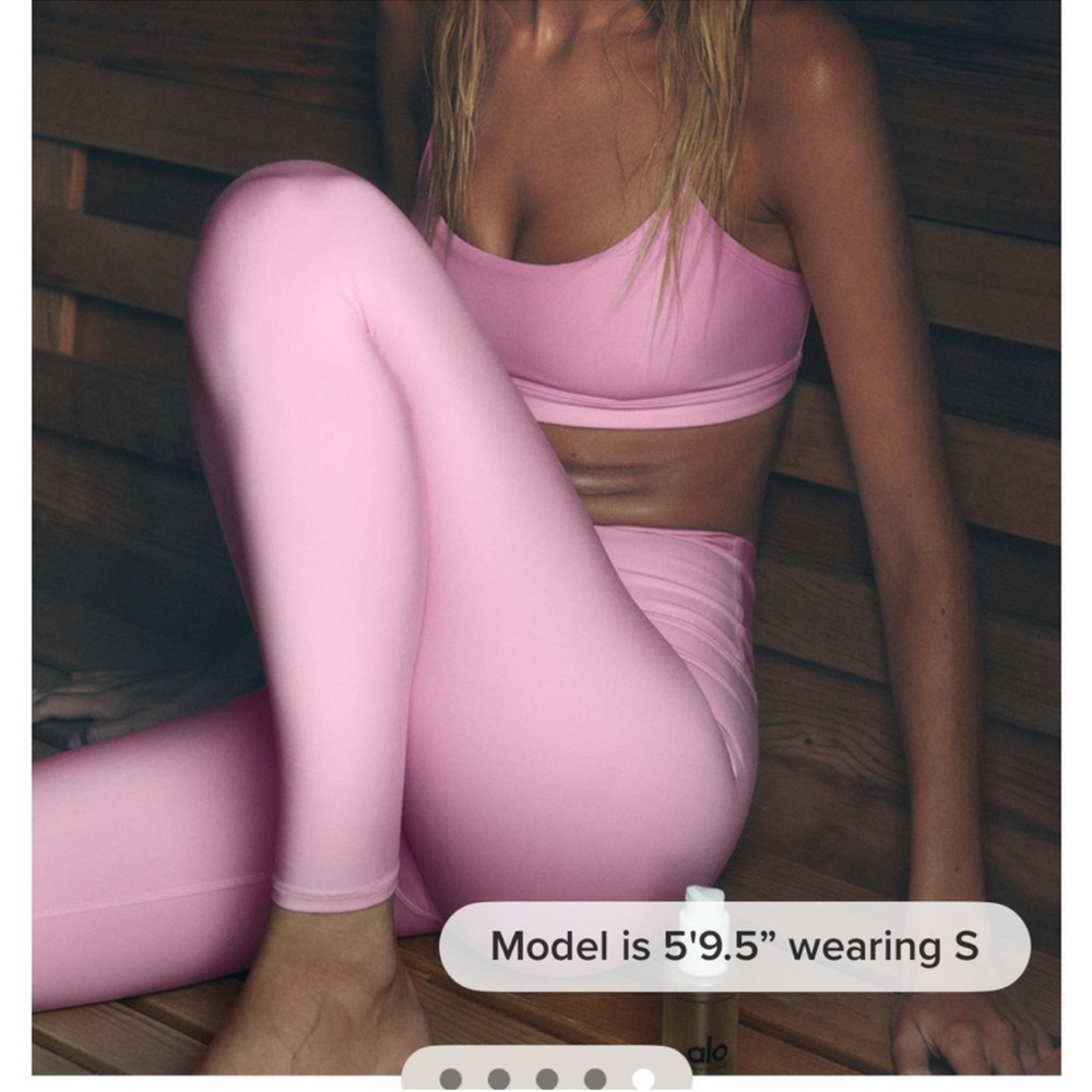 NWT ALO Sweet Pink FULL LENGTH Leggings